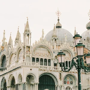 St. Mark’s Basilica in Venice – grand European architecture print, Italy wall decor.
