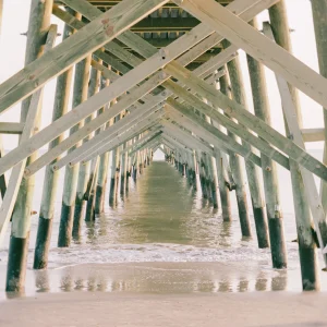 Oak Island Pier Fine Art Film Print
