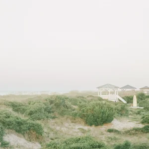 Sunrise Surf and Sand Dunes Fine Art Film Print